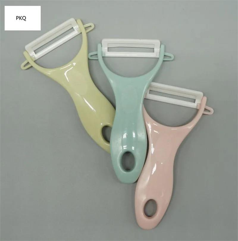 Набор керамических ножей высокого качества набор + Овощечистка многоцветная