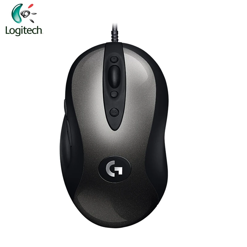Мышь Logitech MX518, оригинальная, Классическая и удобная, оптическая игровая мышь, классический уровень лихорадки, поддержка официального тестир...