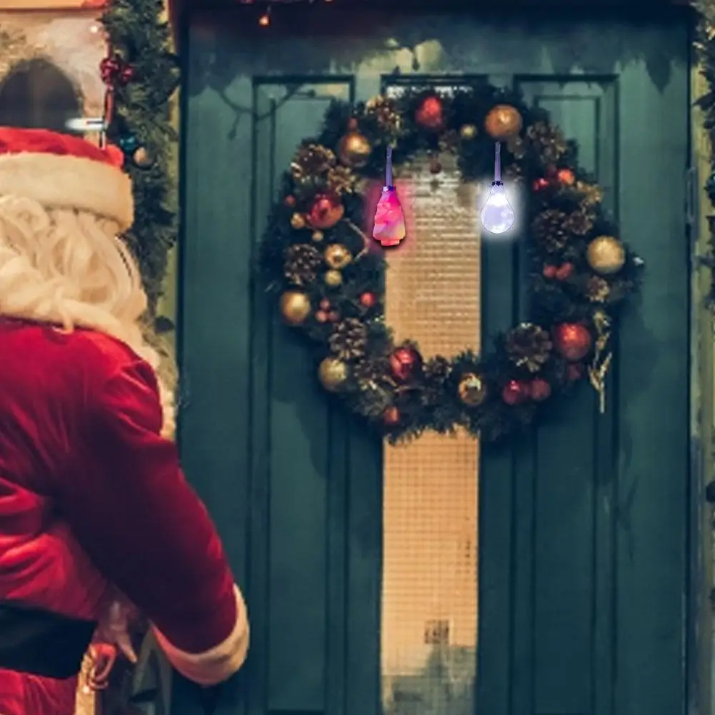 Светодиодный фонарь цветная Рождественская елка подвесная люстра в форме шара