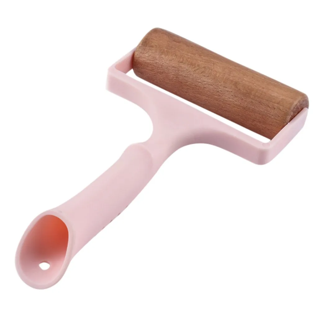 Дерева пиццы роликовый антипригарный деревянная скалка для домашней выпечки