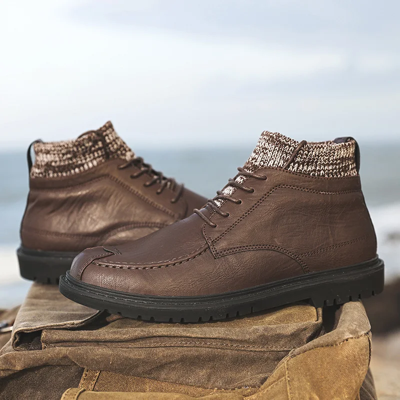 

Men Leisure Shoes Casual Fashion Shoes Sneaker Leisure Hot Sneakers Sports Leather Men Black 2020 For New Breathable Causal