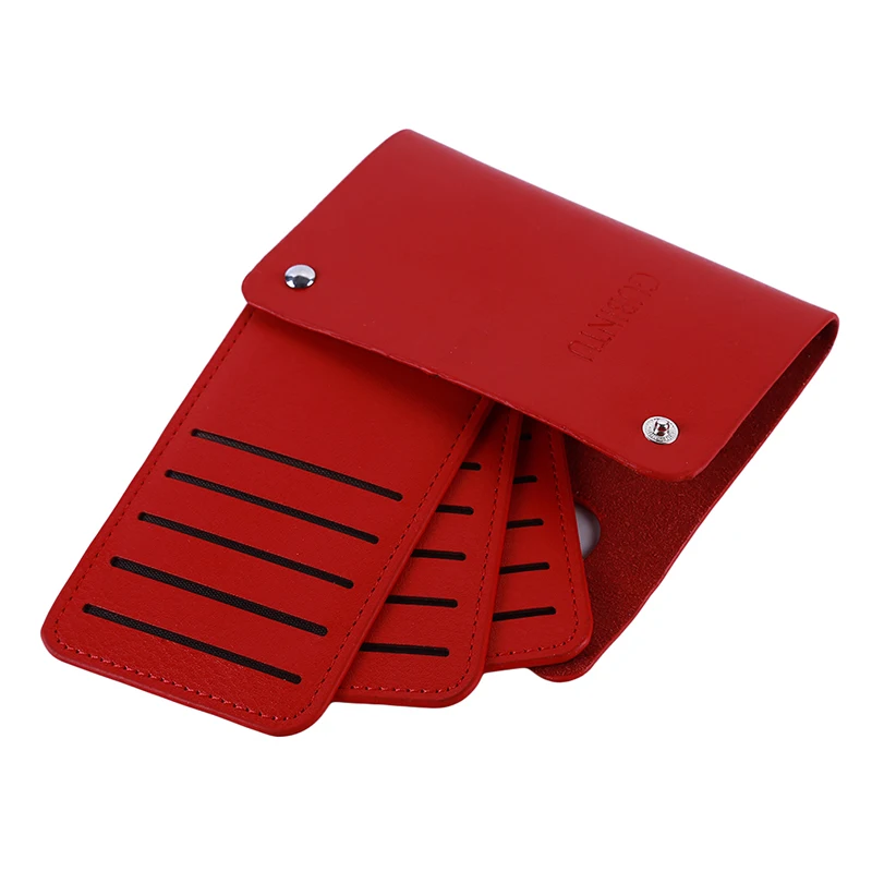 Новинка 2020 мужской женский кожзам держатель для карт банк ID мульти чехол
