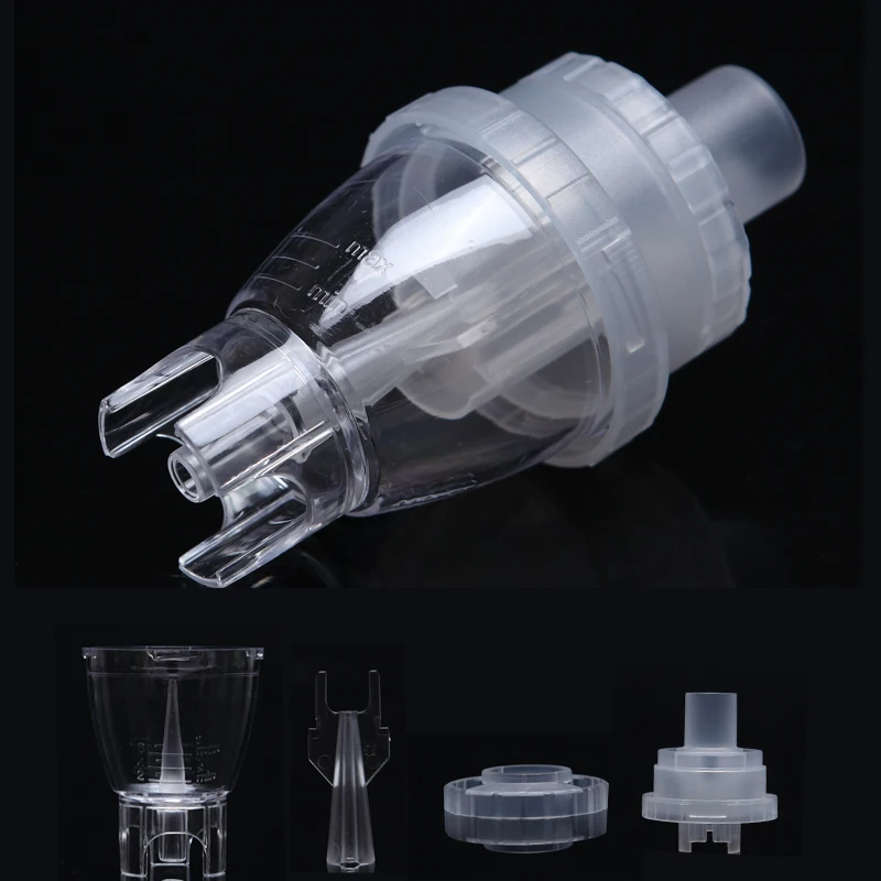 1pcs/2pcs 6ml Nebulizer Cup Inhaler Cup Tank Cup Medicine Atomized Medicine Compressor Nebulizer Accessary for Adult Child