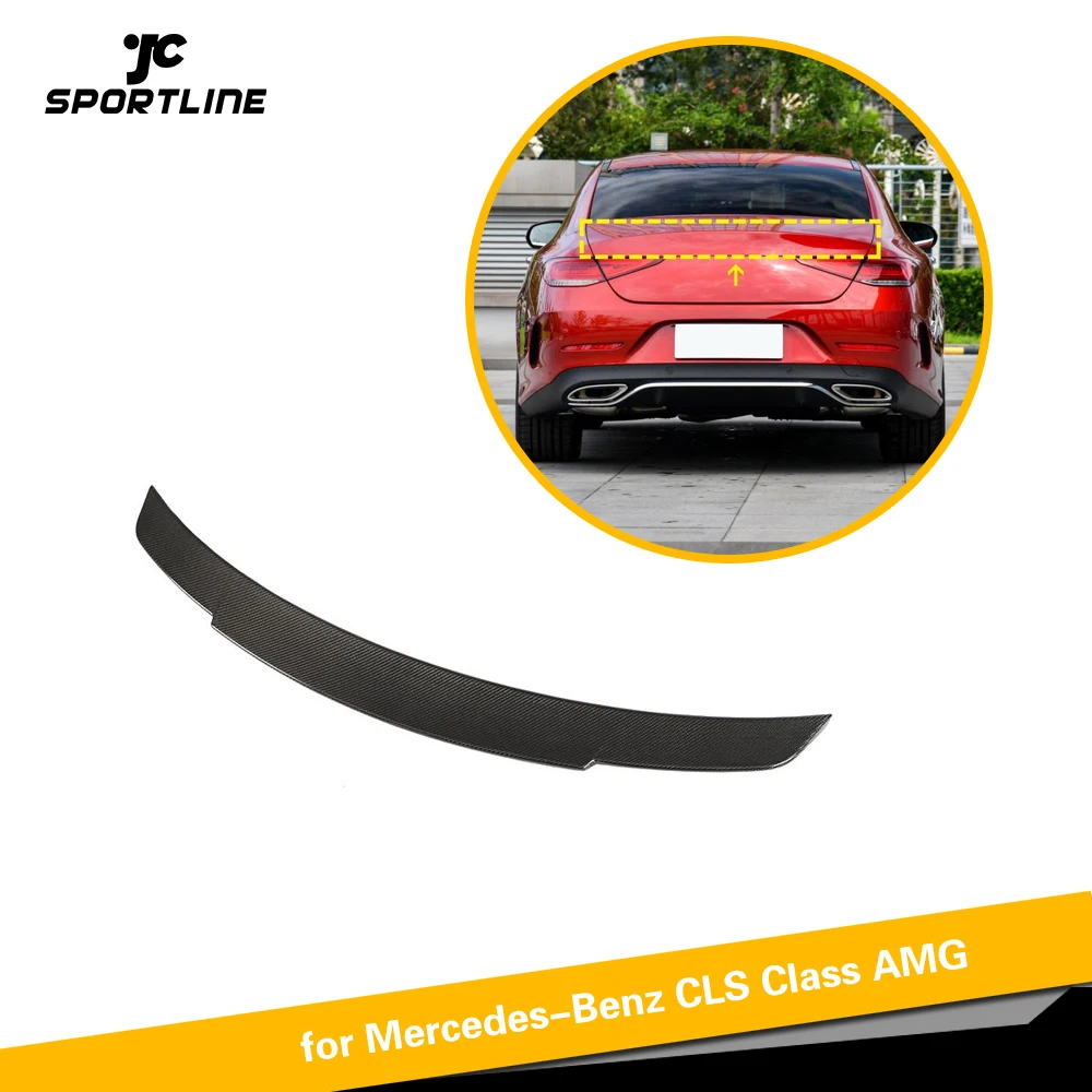 Задний спойлер багажника из углеродного волокна для Mercedes-Benz CLS Class C257 AMG 2018-2020 |