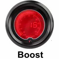 " 52 мм Калибр импульсный EVO lcd 7 цветов турбо Boost Gauge-с регулируемым Авто турбо-комплектом PSI 1-30 IN-CABINE импульсный контроллер