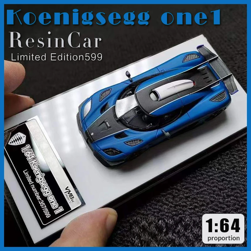 

VMB 1:64 Koenigsegg One 1 Resin Model Car Limited Edition 599