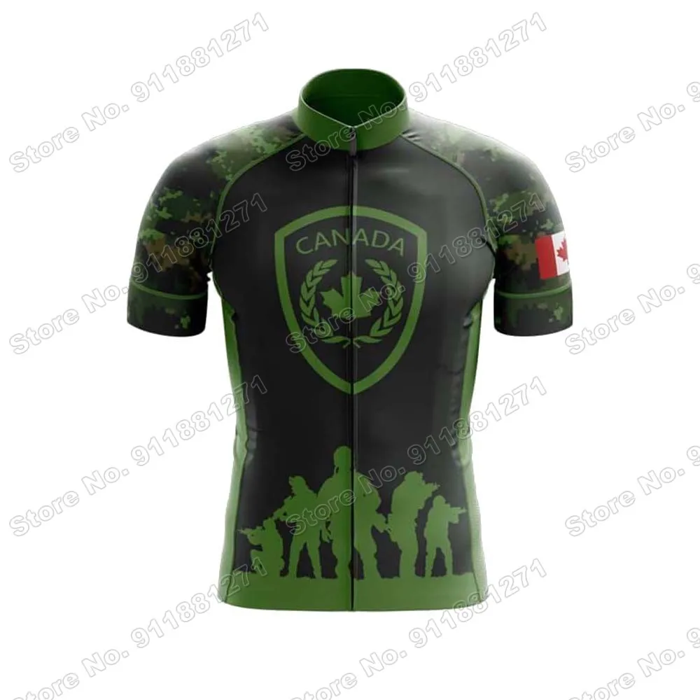 Майо 2021 футболка для велоспорта армии Канады мужская летняя одежда с коротким