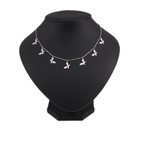 choker pendants necklace tassel star necklaces gold women jewelry gift round tassel