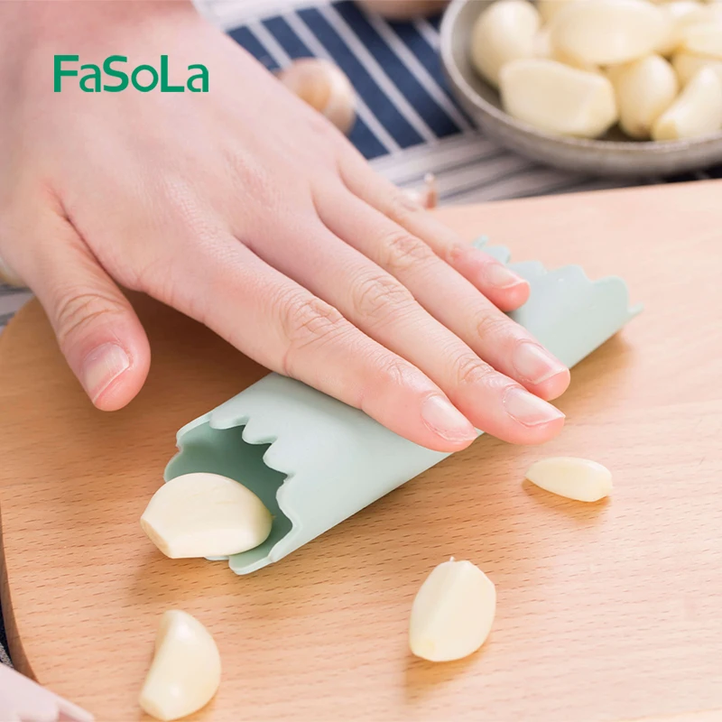 

Silicone garlic peeler household garlic peeling artifact kitchen manual garlic clove peeling gadget