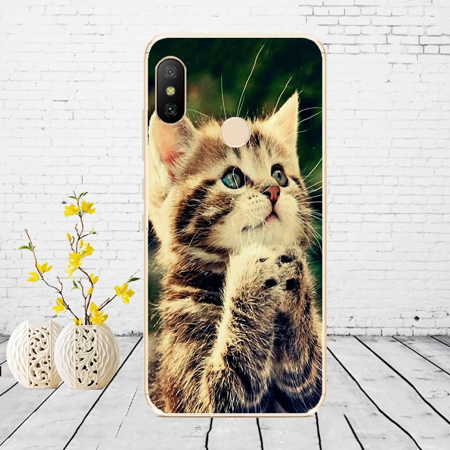 F17 Силиконовый чехол для Xiaomi mi A2 LITE, чехол с полной защитой, мягкая задняя крышка из ТПУ, чехол для телефона s для Xio mi A2 LITE, бампер - Цвет: F17