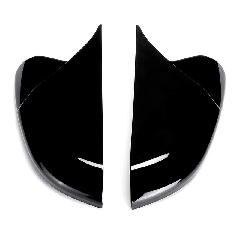 

NEW-1 Pair ABS Replacement Side Mirror Covers Wing Mirror Covers Caps for Honda Accord 2016 - 2019