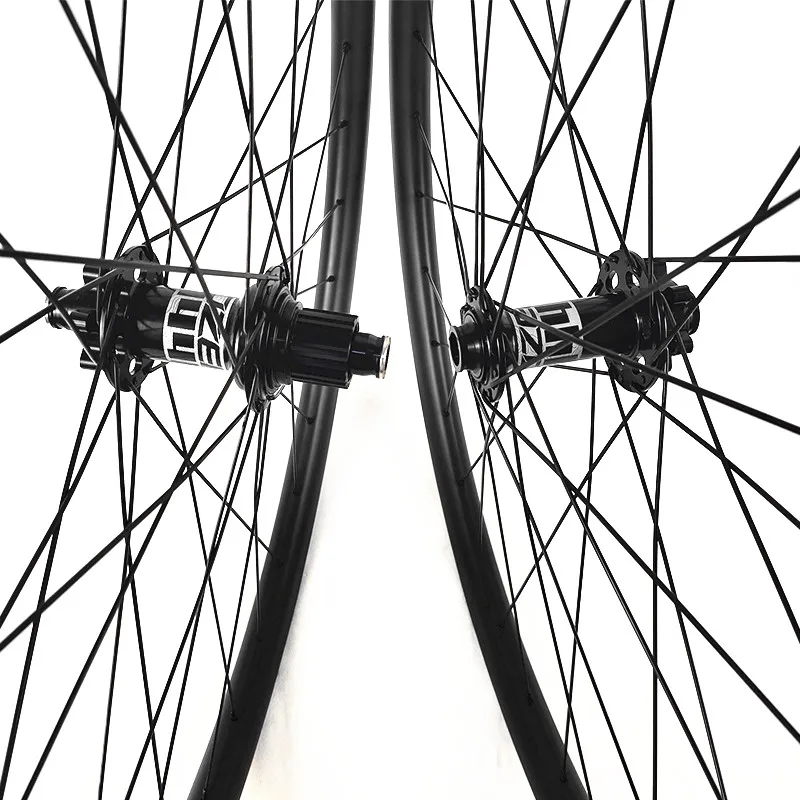 650B 27.5er Bike wheel Carbon Mtb Disc Wheels 35x25mm Asymmetry Tubeless Bicycle Wheelset 12 speed XM390 Boost 110x15mm 148x12mm | Спорт и