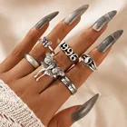 Женское металлическое кольцо в стиле ретро