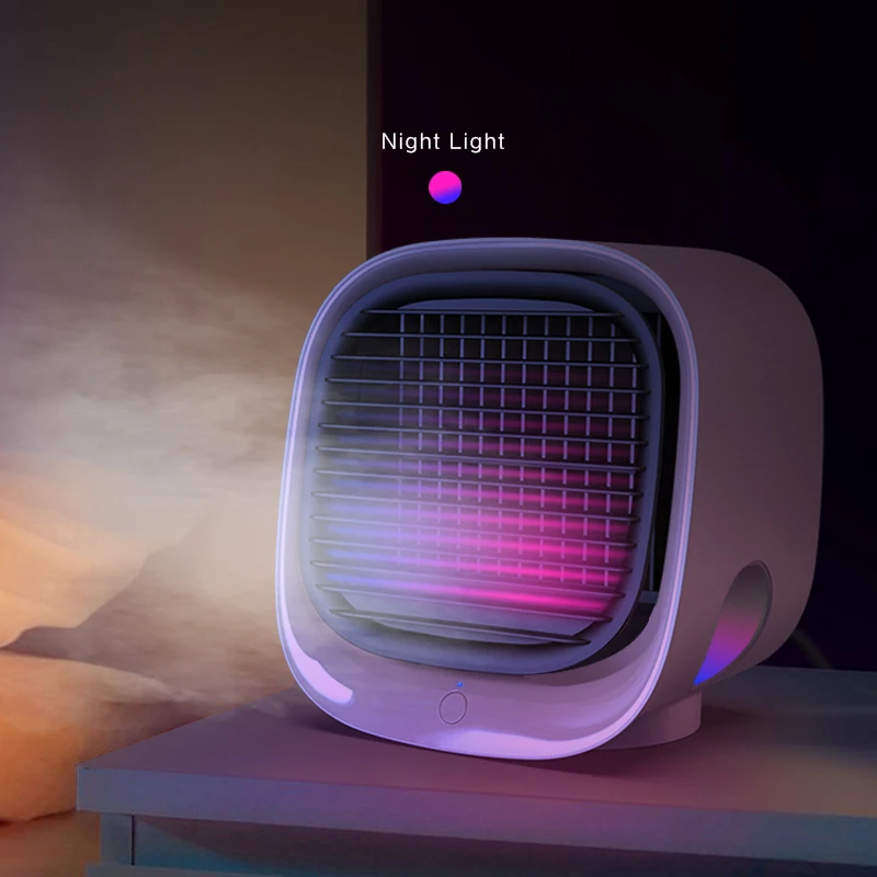 Портативный мини-кондиционер airco многофункциональный увлажнитель и очиститель