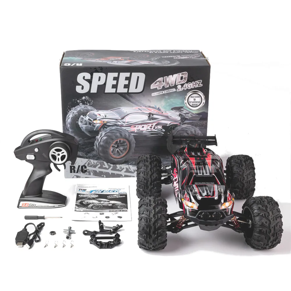 

XLF X03 1:10 RC Car 2.4G 4WD 60km/h Brushless Remote Control Car Electric Off-Road Car RTR Vehicles Model Toys for Children