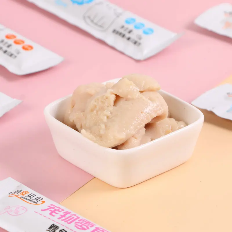 Влажный корм для кошек курица треска тунец 15 г/полоска | Дом и сад