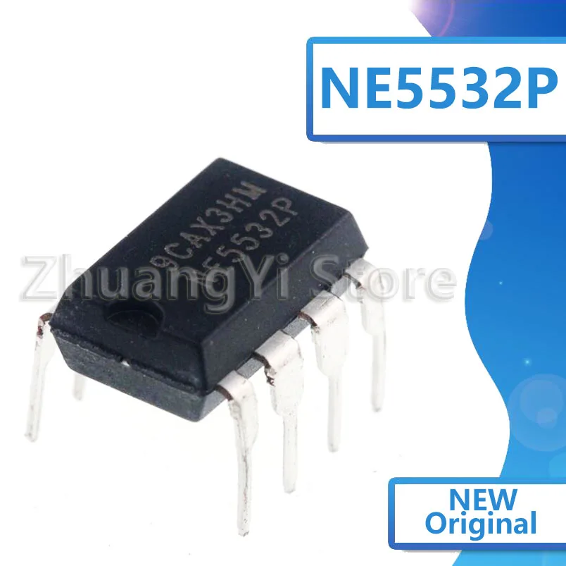 10 шт./лот Новинка NE555 NE555P NE555N NE5532 NE5532P NE5532N точный таймер IC DIP-8 | Электроника