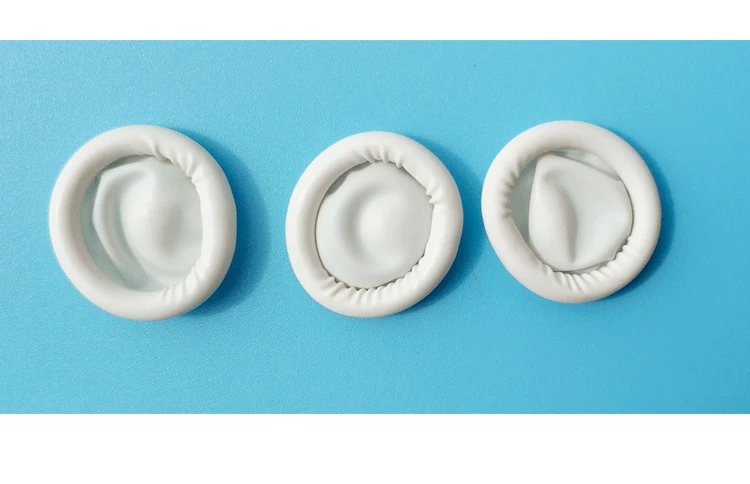 100 г одноразовые розовые латексные резиновые перчатки для пальцев