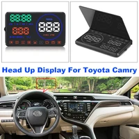 for toyota camry xv50xv70 2011 2017 2018 2019 2020 car electronic auto accessories head up display hud speed alarm plug play