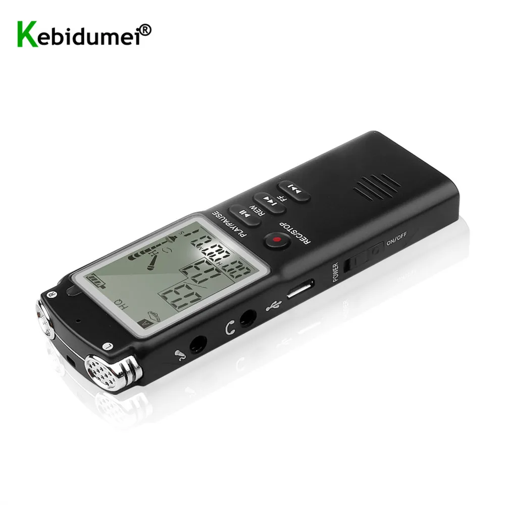 Профессиональный цифровой диктофон USB 8 ГБ/16 ГБ/32 ГБ 96 часов с MP3 плеером