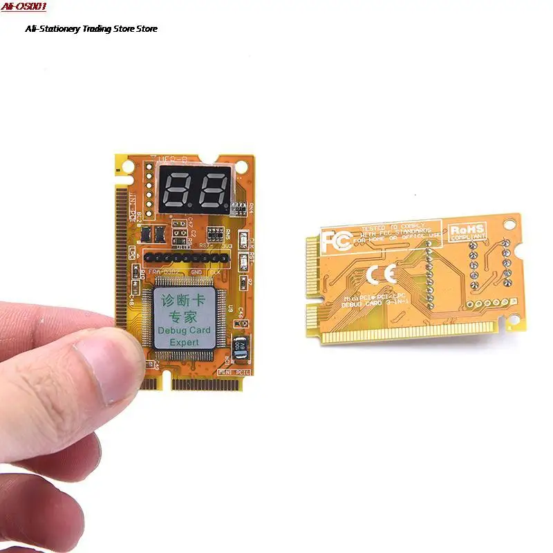 3 в 1 Mini PCI-E LPC портативных ПК анализатор Тесты er диагностический пост карты |