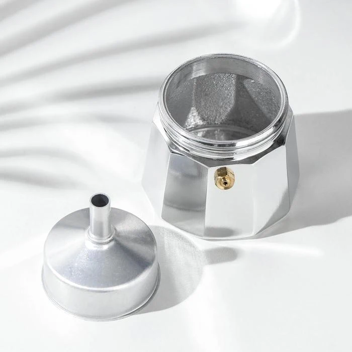 Кофеварка гейзерная Доляна Alum | Бытовая техника