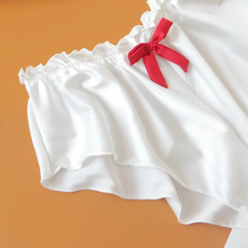 Шелковые трусики WENYUJH из вискозы нижнее белье атласные сексуальные со средней
