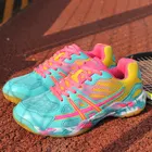 Кроссовки унисекс для тенниса, модная Уличная обувь с цветным принтом, сетчатые дышащие, Нескользящие, для мужчин и женщин