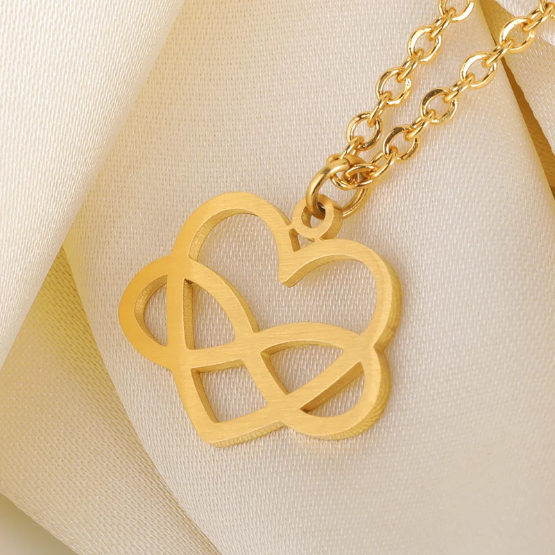 Великолепная сказка 2017 новая мода ожерелье нежные сердца infinit для женщин Love Music