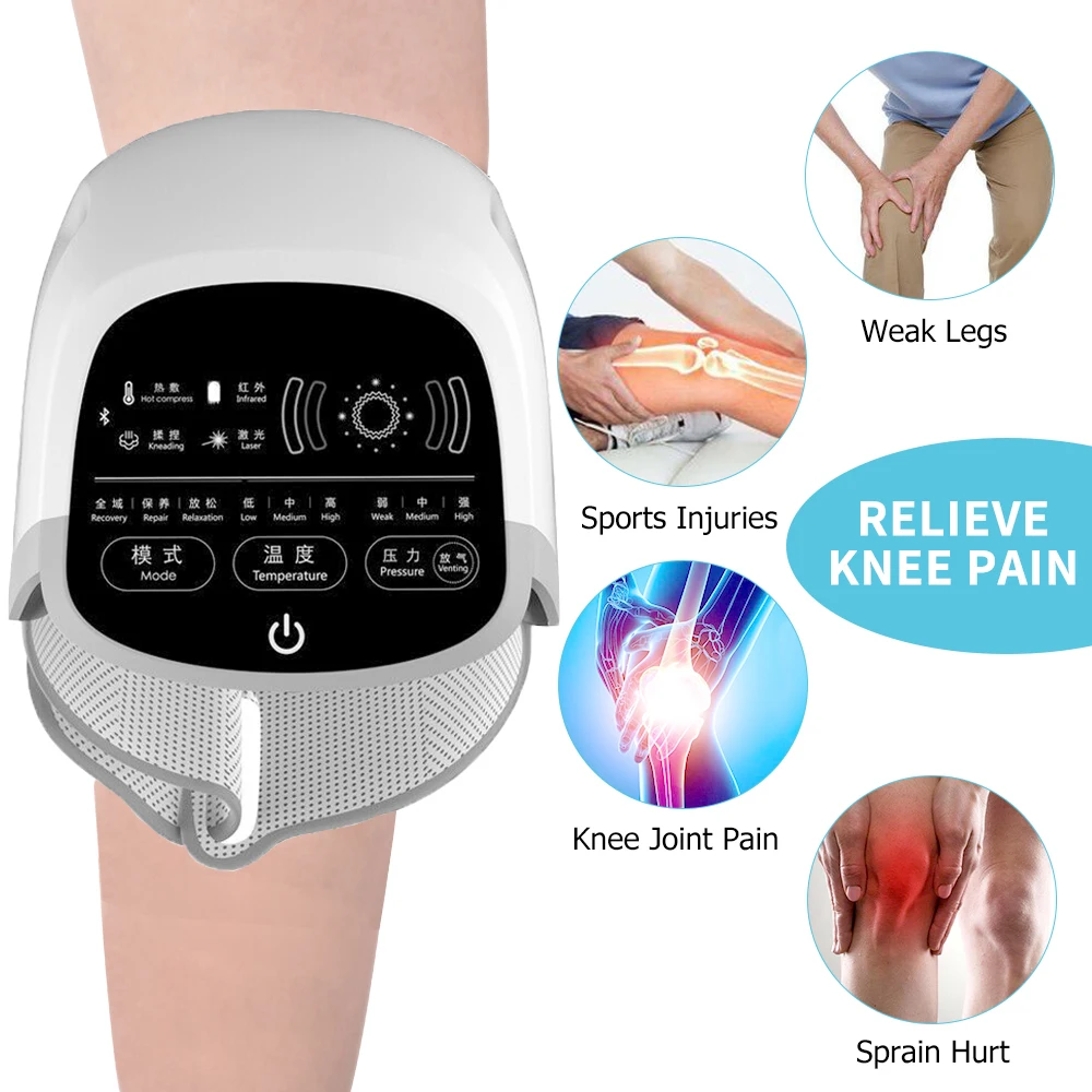 

LLLT Therapeutic Knee Massager with Heat Infrared Cold Laser Arthritis Treatment Pain Relief Physiotherapy Equipment