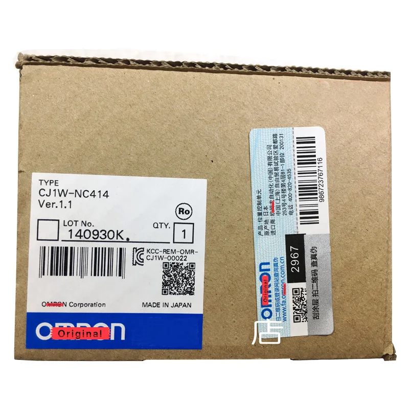 

Новый оригинальный CJ1W-NC414 PLC 4 оси положение Управление единиц