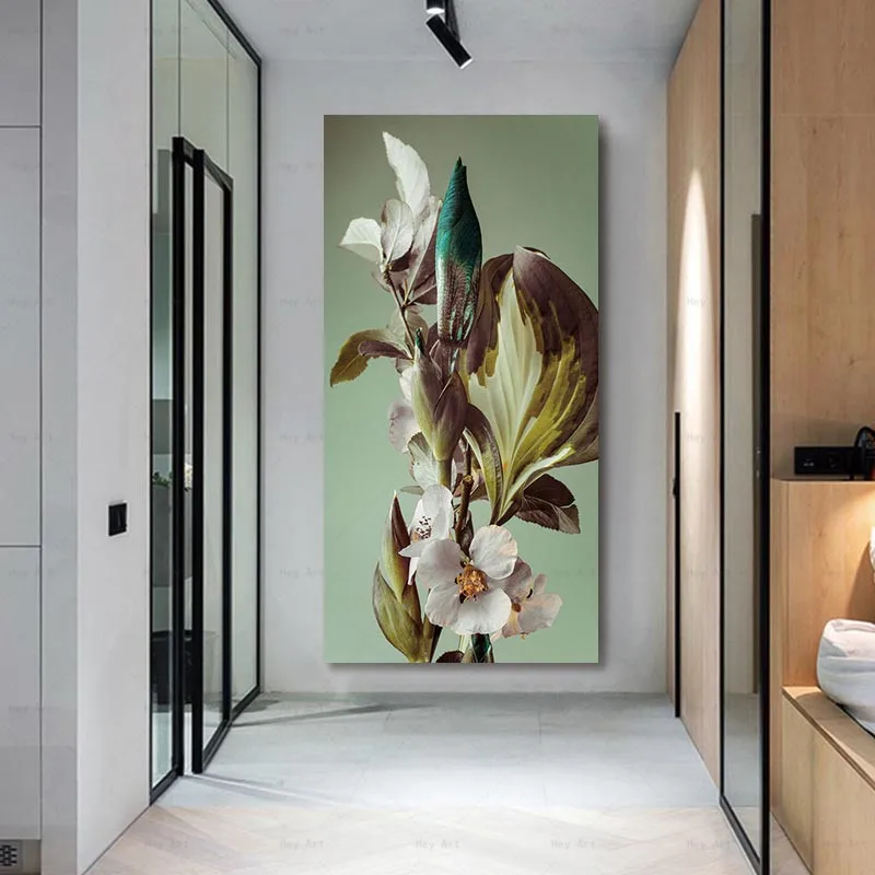 

Modern Posters Prints Plant Canvas Painting Flower Pictures for Living Bedroom Wall Art Home Decor Decoration
