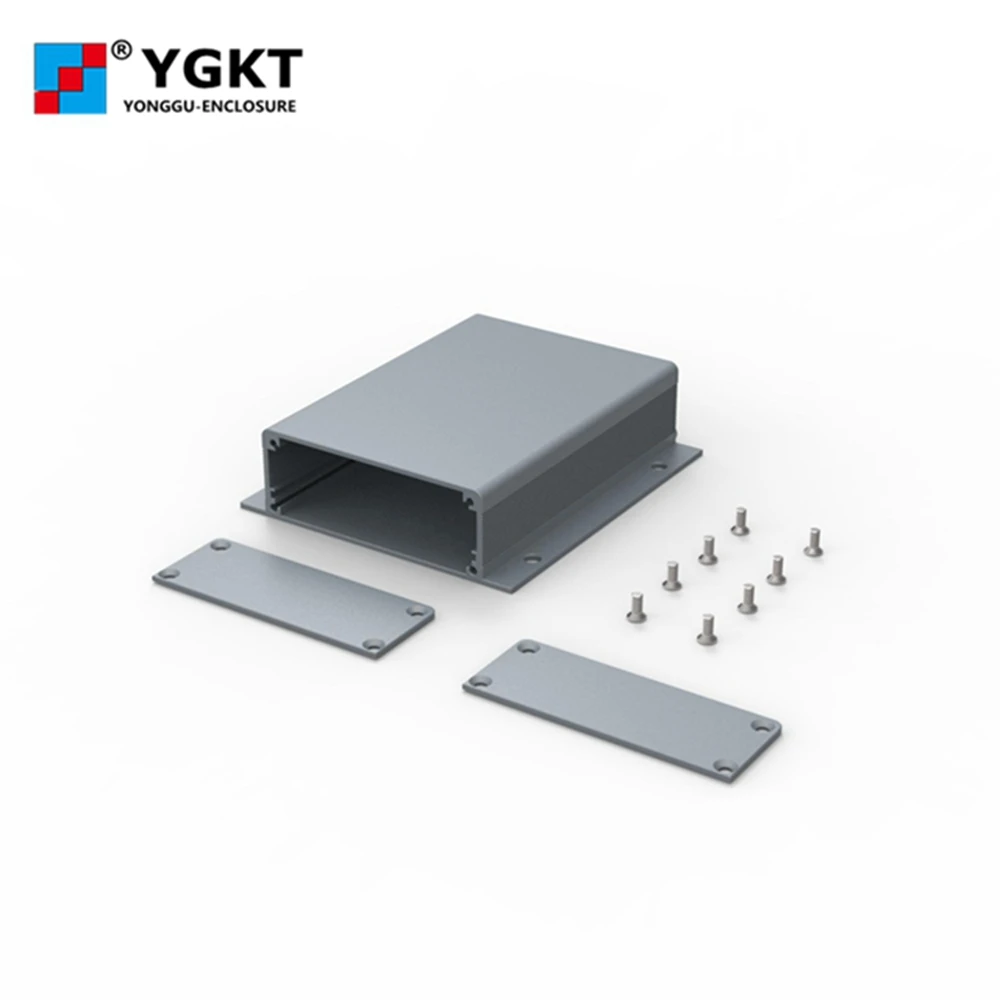 80*23 8*90 мм высококачественный алюминиевый экструзионный радиатор железо-серый