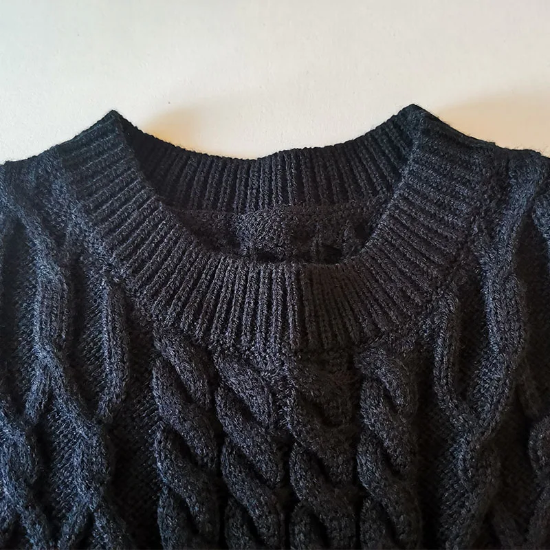 Женский свитер Осенний жилет рубашка с вышивкой имитация двух предметов в