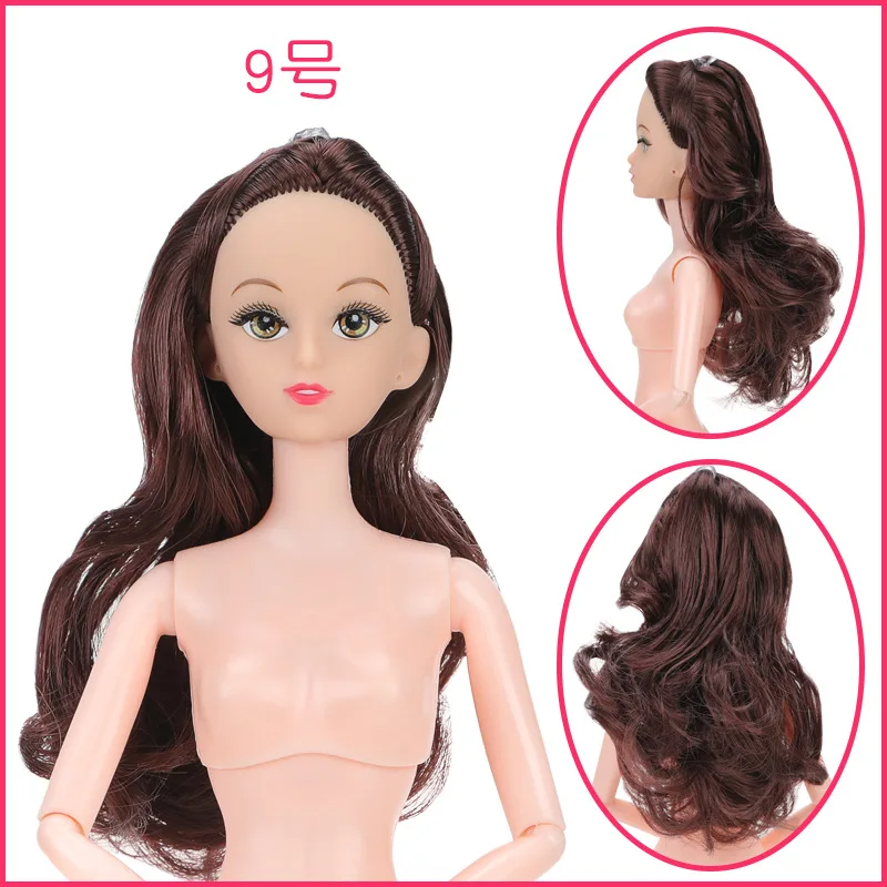 30 см Симпатичная красивая кукла человекоид модель головы + тела 20 шарниров можно