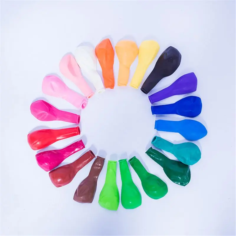 

12" Latex Crystal Assorted Colour Balloons, Pack of 50