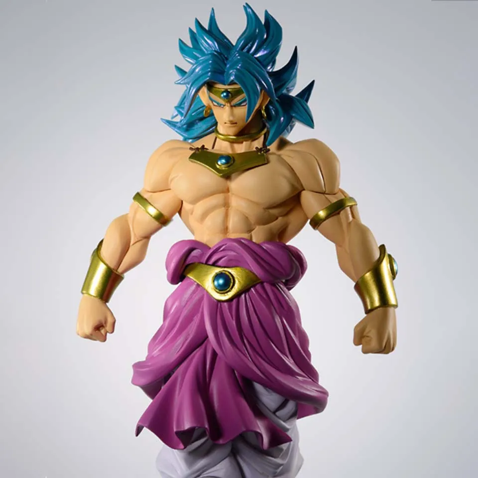 Dragon Ball Z Broli Broly Супер Saiyan стоящая версия ПВХ фигурка DBZ Goku Fighting Коллекционная модель 22 см