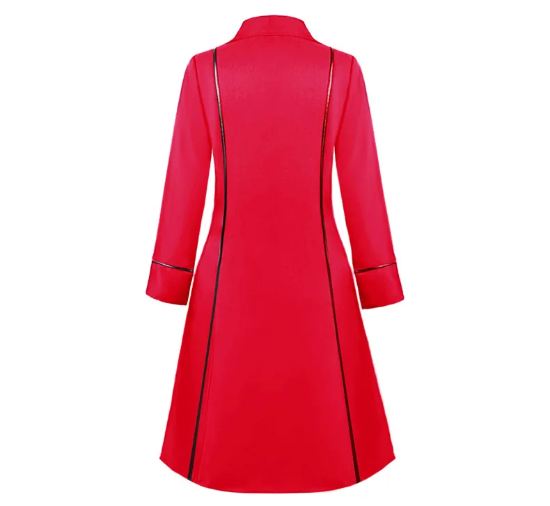 Женский Готический пиджак в стиле стимпанк пальто для вечеринки викторианском