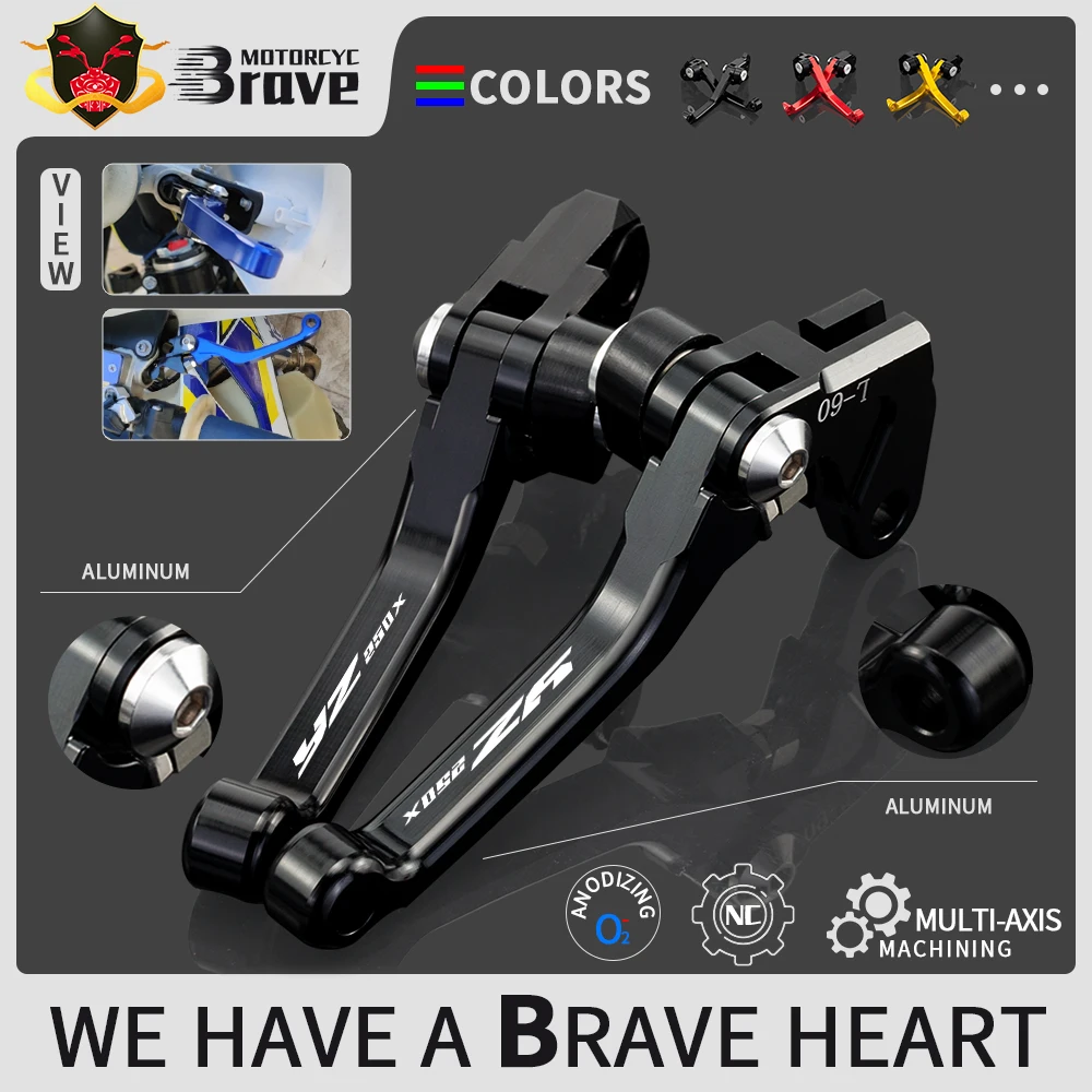 Для Yamaha YZ250X YZ 250X 250X2016 2017 2018 2019 2020 CNC мотоциклетные поворотные сцепные рычаги Dirt Pit