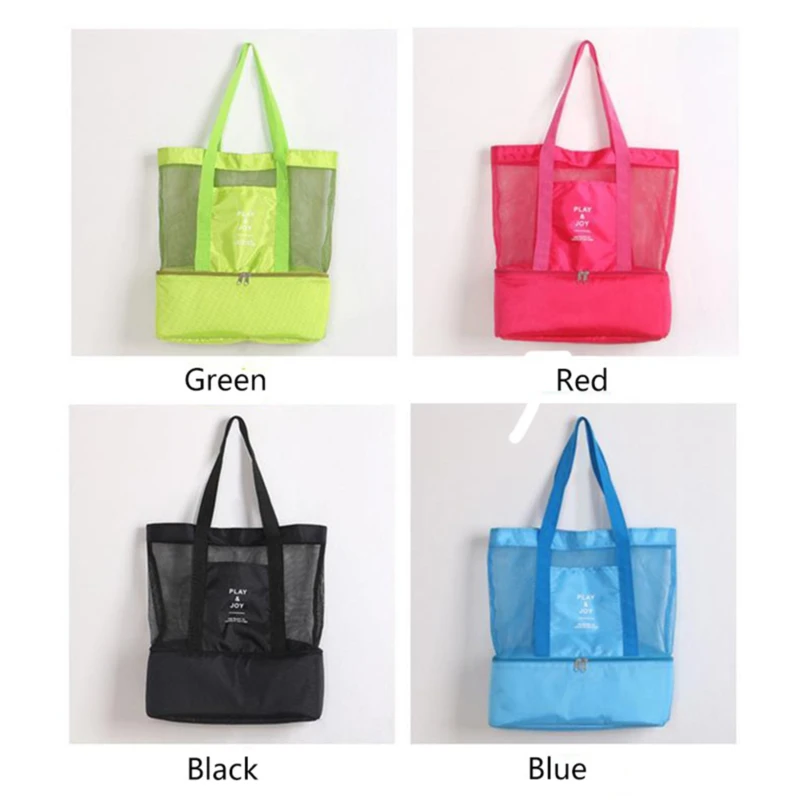 

New Mesh Bag String Shopping Bag Reusable Fruit Storage Handbag Totes Women Shopping Net Bag Shopper Bag Nylon