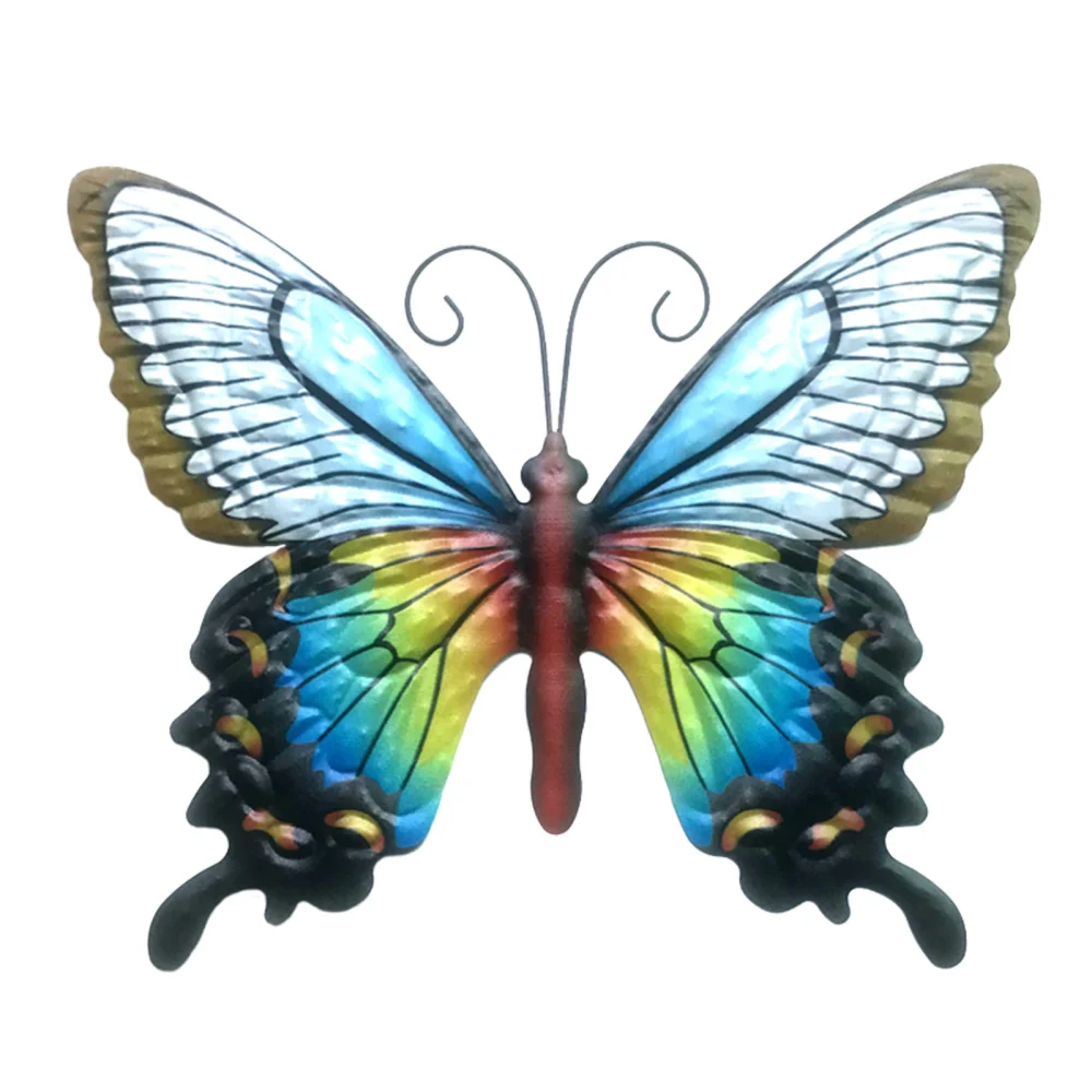 

Iron Butterfly Hardware Crafts Pendant Vintage Wall Hanging Metal 1PCS Home Decorations