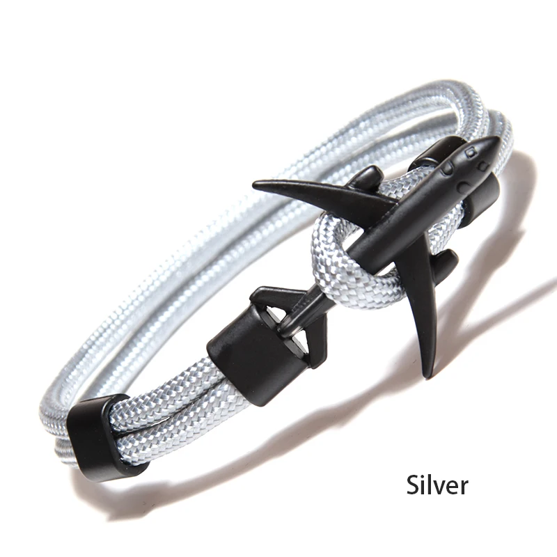 Мужской браслет с зонтиком Diffone модный креативный красной нитью легкий крючок