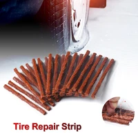 50100pcs car tubeless tire seals repair strips stirring glue for tyre plug puncture auto motorcycle tyre repair rubber strip
