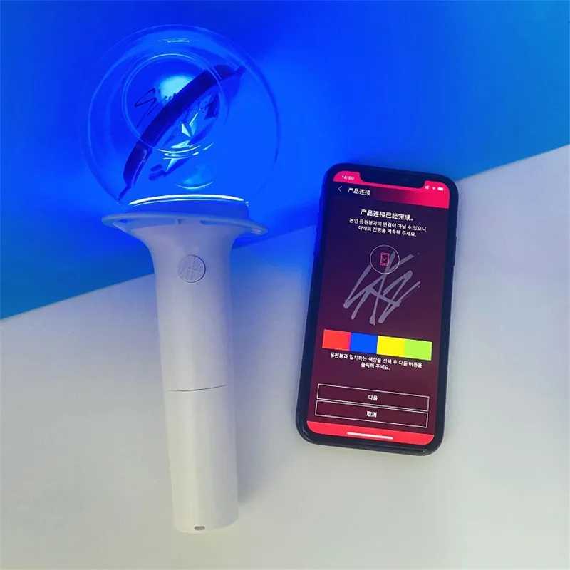 

KPOP Stray Kids Connet APP Bluetooth Light Stick Stiklight Bangchan Concert Support Fans Collection