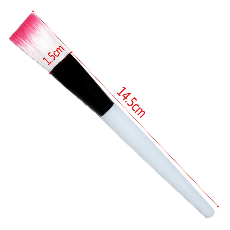 1Pc Pro Single Foundation Concealer Face Mask Cream Makeup Brush Beauty Make up Brushes Soft Nylon Pink Hair Tool | Красота и