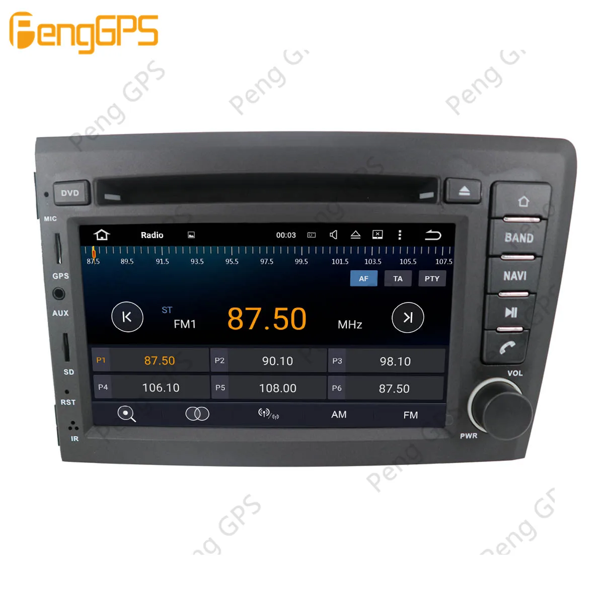 Автомагнитола 2 DIN Android 9 0 DVD плеер GPS навигация для VOLVO S60 V70 XC70 2000 2004 автомагнитола