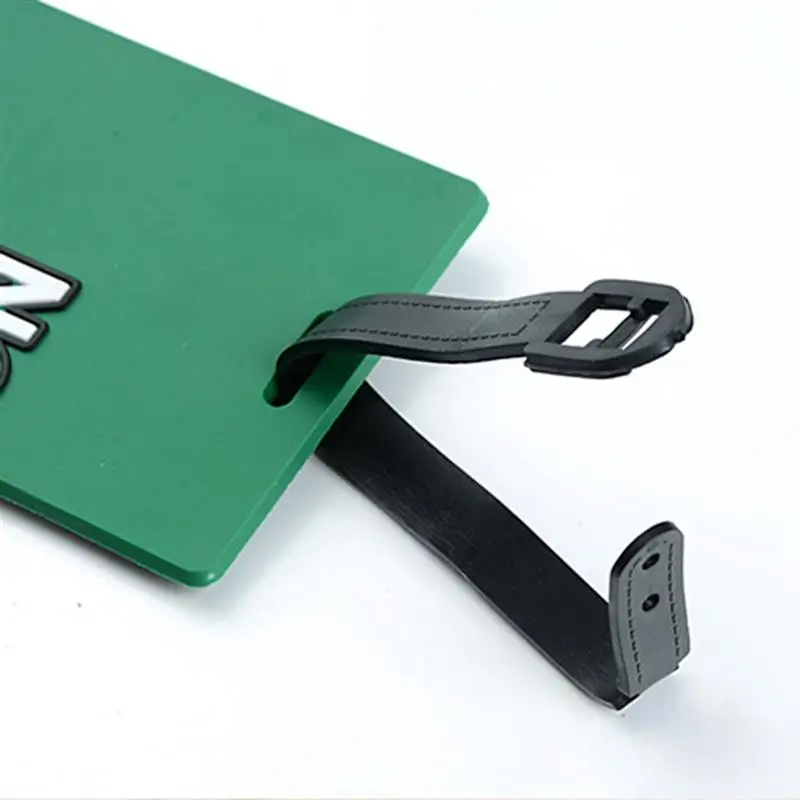 

Travel Accessories Creative Baggage Boarding Tags Luggage Tag Letter Cartoon Silica Gel Suitcase ID Addres Holder Portable Label