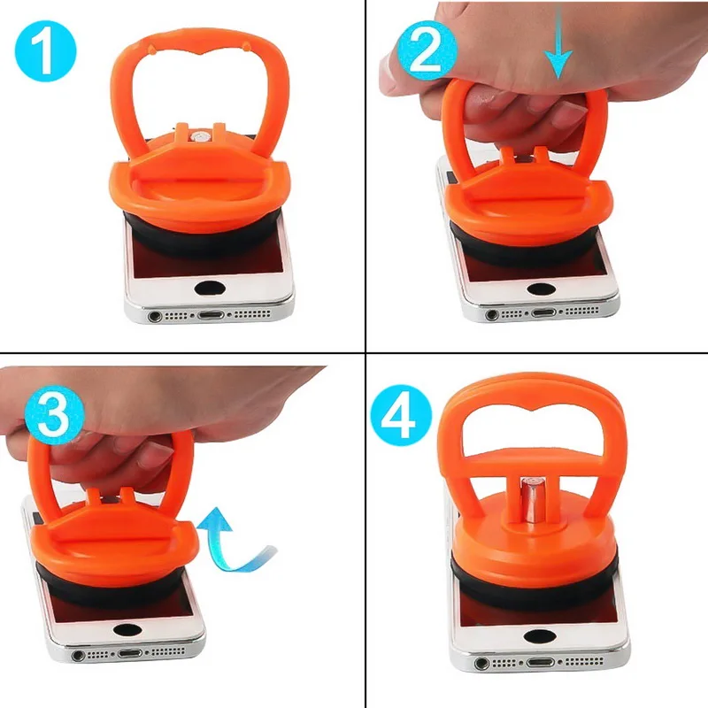 1 шт. стеклянная присоска пластиковые инструменты для ремонта экрана телефона
