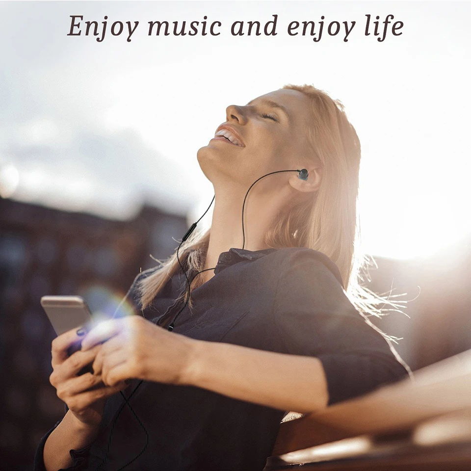 Бас стерео наушники вкладыши проводные Металл гарнитура для Мобильный телефон