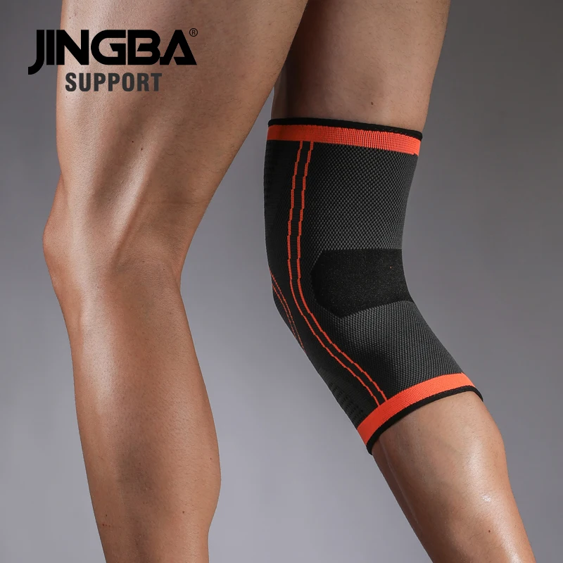 Спортивный наколенник JINGBA фиксатор для баскетбола волейбола эластичный